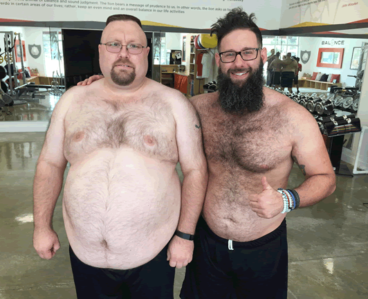 fat or fit It seems hard for people to believe that the chubby guy on the treadmill is healthier than a skinny dude scarfing down cheese doodles—but it may just be true. fat or fit It seems hard for people to believe that the chubby guy on the treadmill is healthier than a skinny dude scarfing down cheese doodles—but it may just be true.
